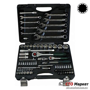 Набор инструмента 1/2 1/4 82 ед. 12 гр. Force (4821R-9)