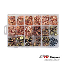 Комплект медних шайб и маслосливных пробок 534 шт. (2019 JTC)