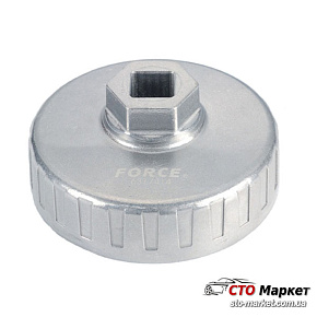 Съемник масляного фильтра чашка 15 граней 78 мм Force (6317815)