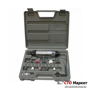 Шлифмашинка пневматическая+набор шлиф. камней 10 шт. Profline (31040)