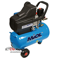 Компрессор поршневой маслянный прямоприводной Циклон 206 л/мин Миол (81-152)