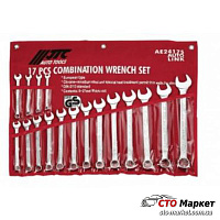 Набор ключей рожково-накидных 8-27 мм 17 ед JTC (AE2417S)