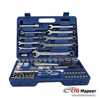 Набор инструмента 1/2 1/4 82 ед. 6 граней King Roy (1720)