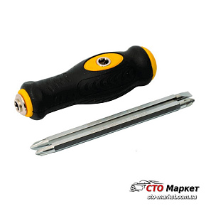 Отвертка двухсторонняя Mastertool (40-0140)