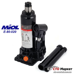 Домкрат гидравлический телескопический 3 т, 195-380 мм Миол (E-80-020)