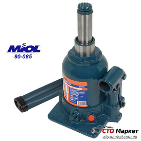 Домкрат телескопический двухштоковый 2 т, 150-370 мм Миол (80-085)