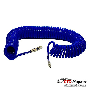 Пневмошланг витой полиуретановый армированный 8х12х10 мм (UBCS801210)