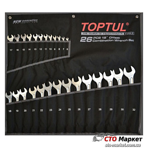 Набор ключей комбинированных 26 шт. 6-32 Hi-Performance Топтул (GPAX2601)