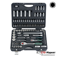 Набор инструмента 1/2 1/4 108 ед. 6 граней Force (41082R-5)