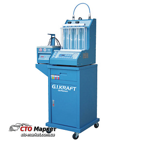 Стенд для диагностики и очистки форсунок G.I.KRAFT Germany (GI19113)