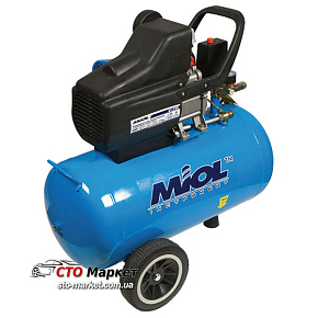 Компрессор воздушный масляный прямоприводной Титан 206 л/мин Миол (81-170)