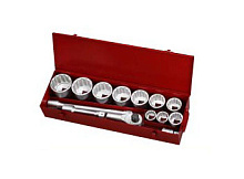 1" Набор инструмента 12-гранный 14 пр. (36-80 мм) (8141)