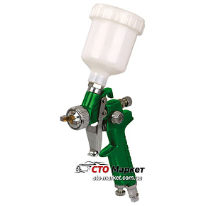 Краскопульт с верхним баком мини HVLP 1,0 мм, Миол (80-852)