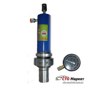 Цилиндр для пресса гидравлический с манометром 10 т (97310)