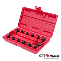 Комплект головок для маслосливных пробок 13 ед. JTC (1117 JTC)