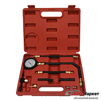 Набор для измерения давления топлива в инжекторных магистралях  FT-310