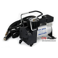 Миникомпрессор автомобильный с автостопом 12 в, 10 бар, 35 л/мин, Миол (81-110)
