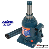 Домкрат телескопический двухштоковый 4 т, 160-390 мм Миол (80-087)