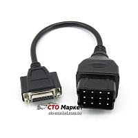 Кабель ГАЗ УАЗ 12 pin для автосканера Сканматик 2