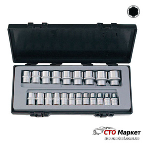 Набор головок 1/2 21 ед. Force (4212-7)