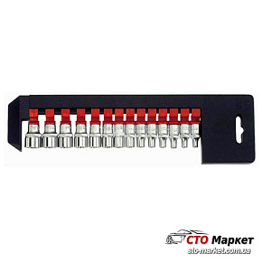 Набор головок SPLINE 13 ед. 1/4  4-14 мм Force (2144Q)